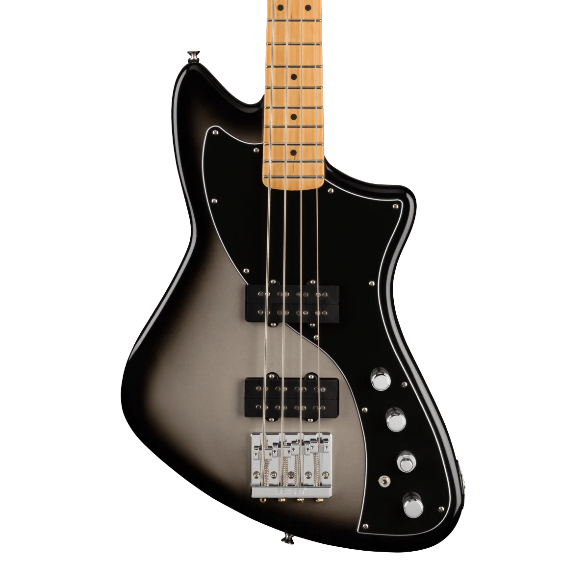 Fender Player Plus Active Meteora Bass Maple Fingerboard Silverburst With Gig Bag