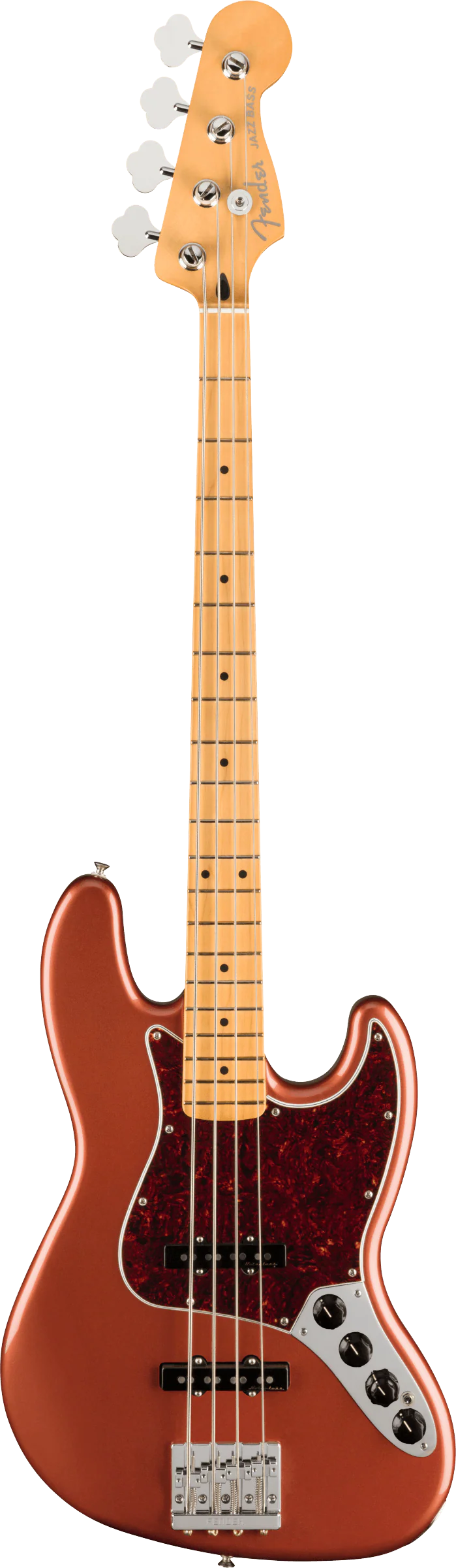 Fender Player Plus Jazz Bass Aged Candy Apple Red With Gig Bag - Image 2