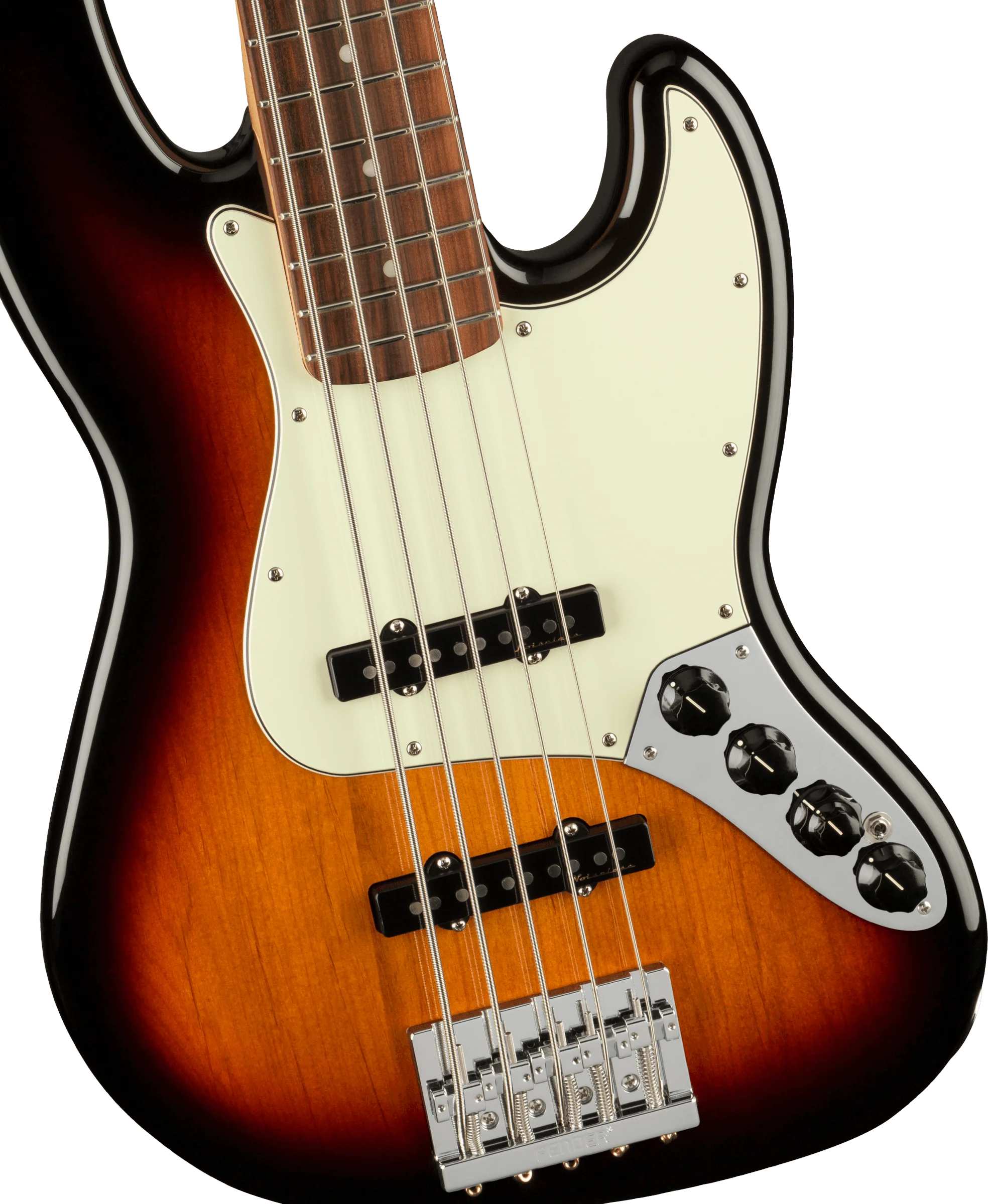 Fender Player Plus Jazz Bass V 3-Tone Sunburst With Gig Bag - Image 3