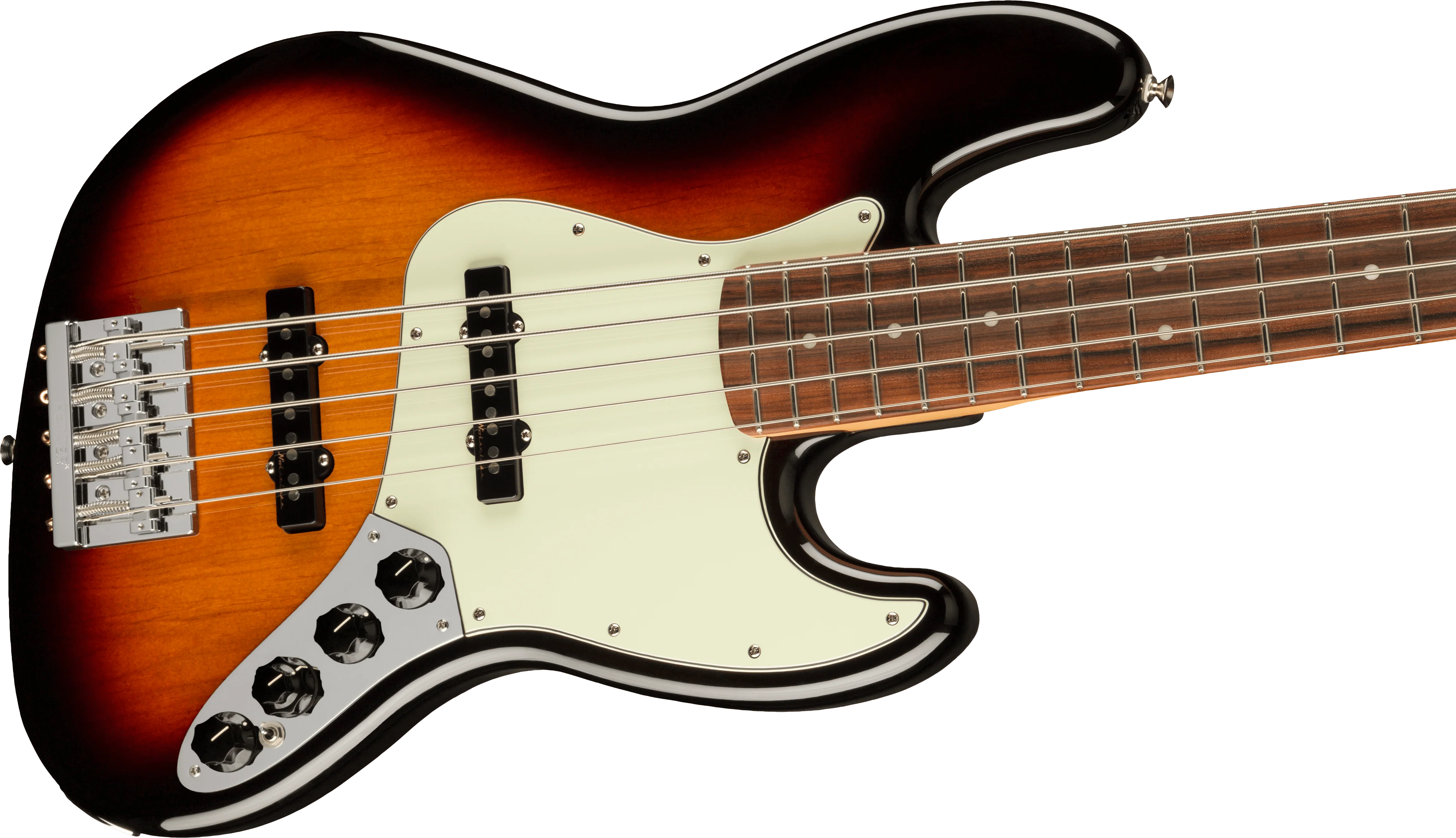 Fender Player Plus Jazz Bass V 3-Tone Sunburst With Gig Bag - Image 4