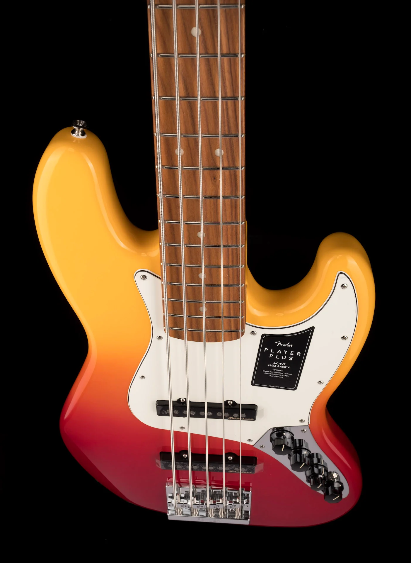 Fender Player Plus Jazz Bass V Tequila Sunrise With Gig Bag ***B-STOCK*** - Image 4