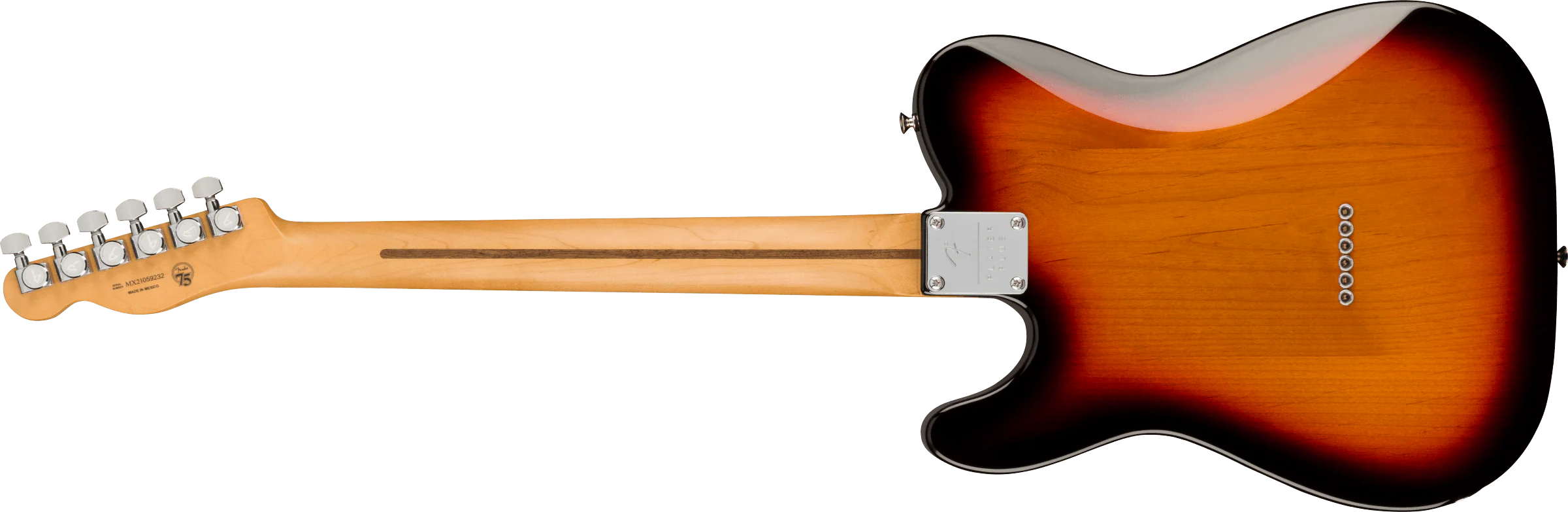 Fender Player Plus Nashville Telecaster Maple Fingerboard 3-Color Sunburst With Gig Bag - Image 5