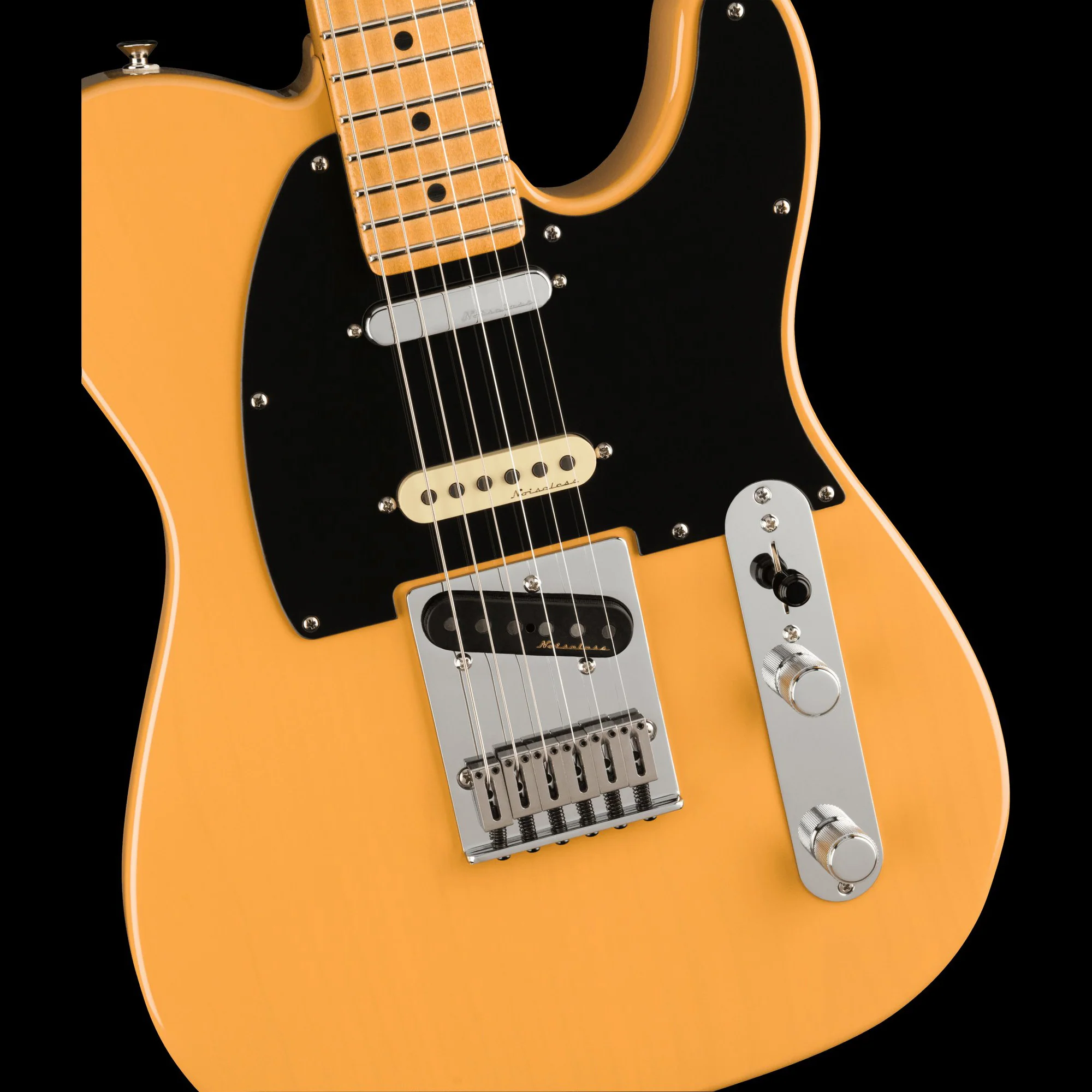 Fender Player Plus Nashville Telecaster Maple Board Butterscotch Blonde With Bag - Image 3