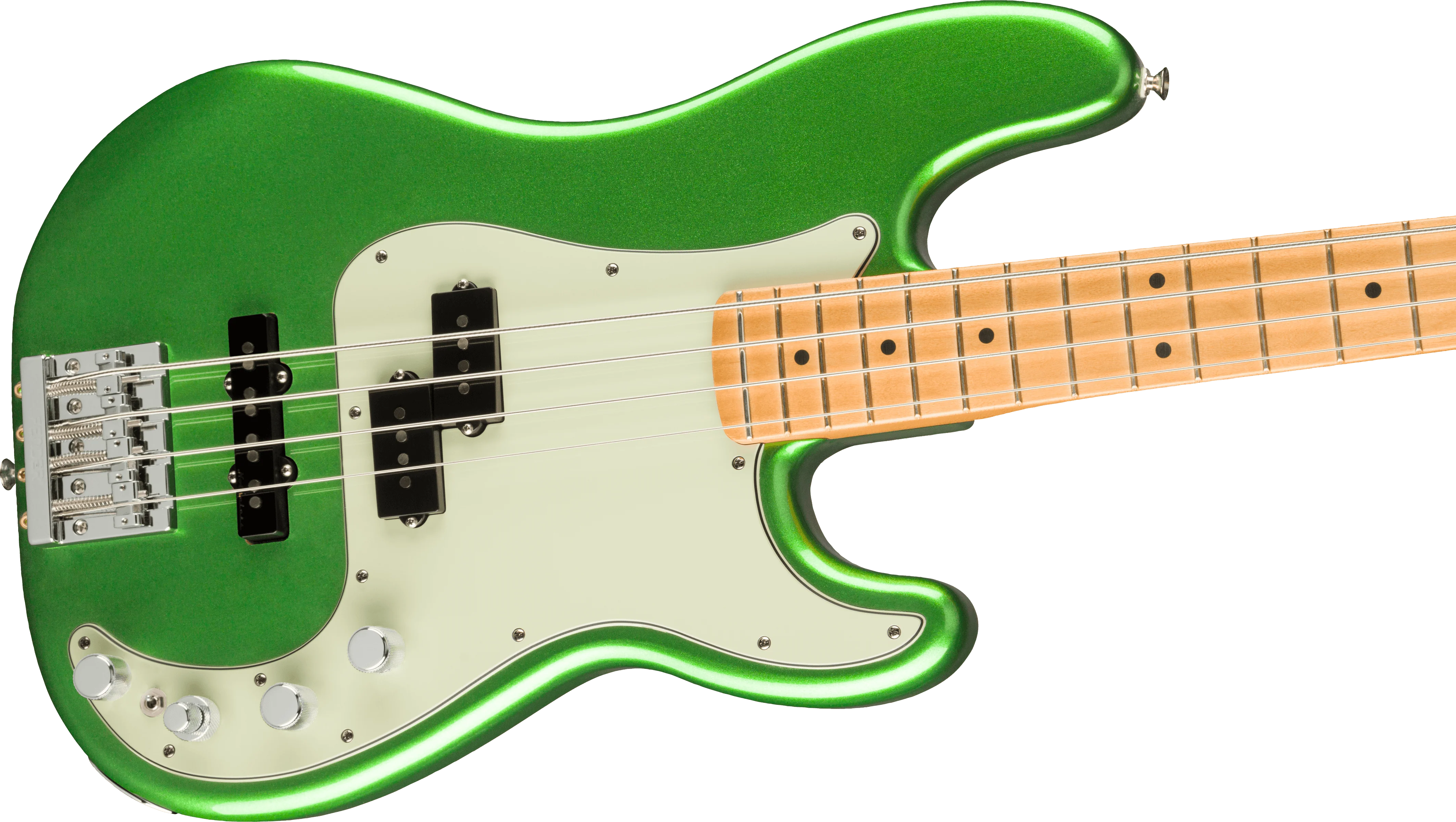 Fender Player Plus Precision Bass Cosmic Jade With Gig Bag - Image 4