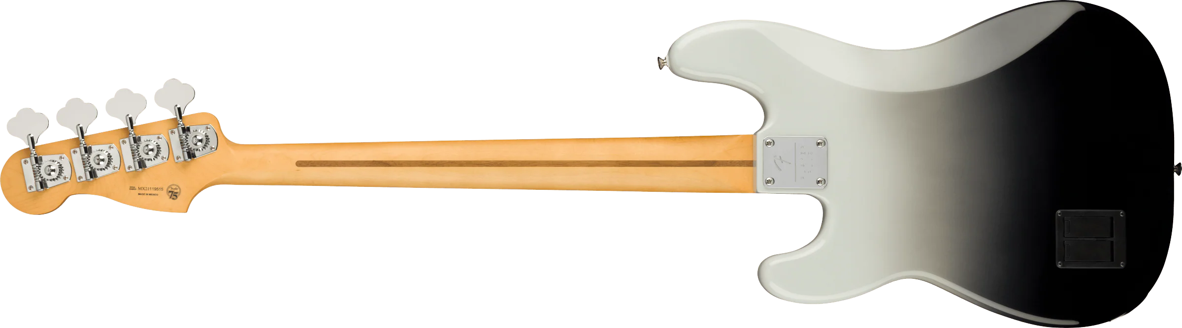 Fender Player Plus Precision Bass Silver Smoke With Gig Bag - Image 5