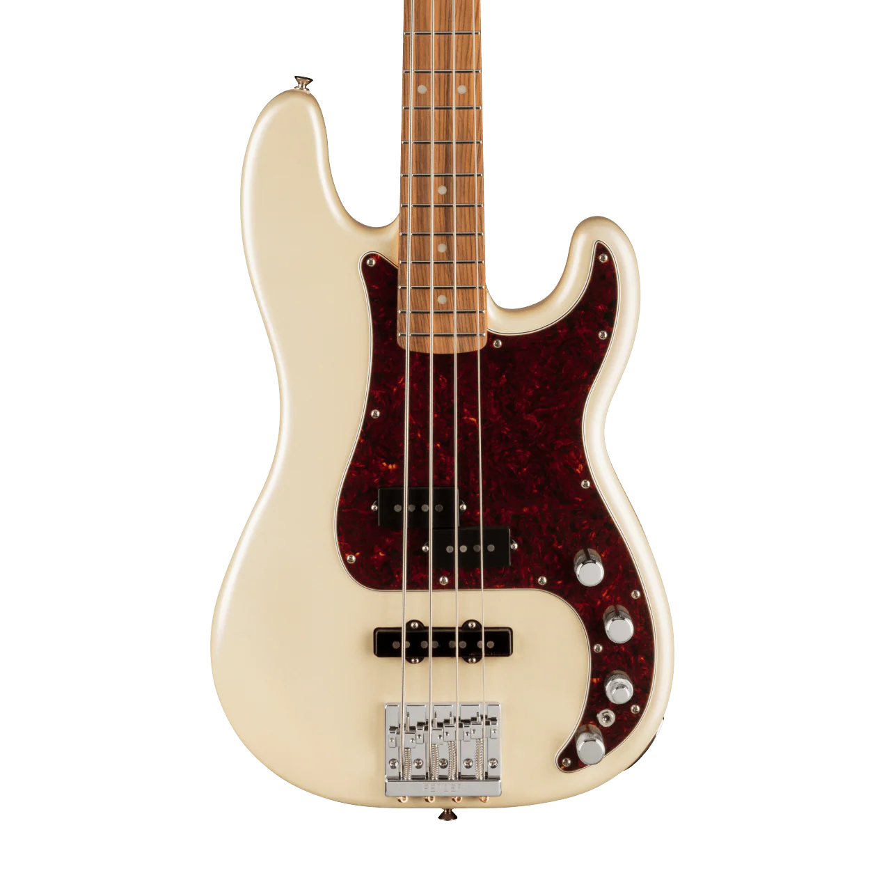 Fender Player Plus Precision Bass Olympic Pearl With Gig Bag