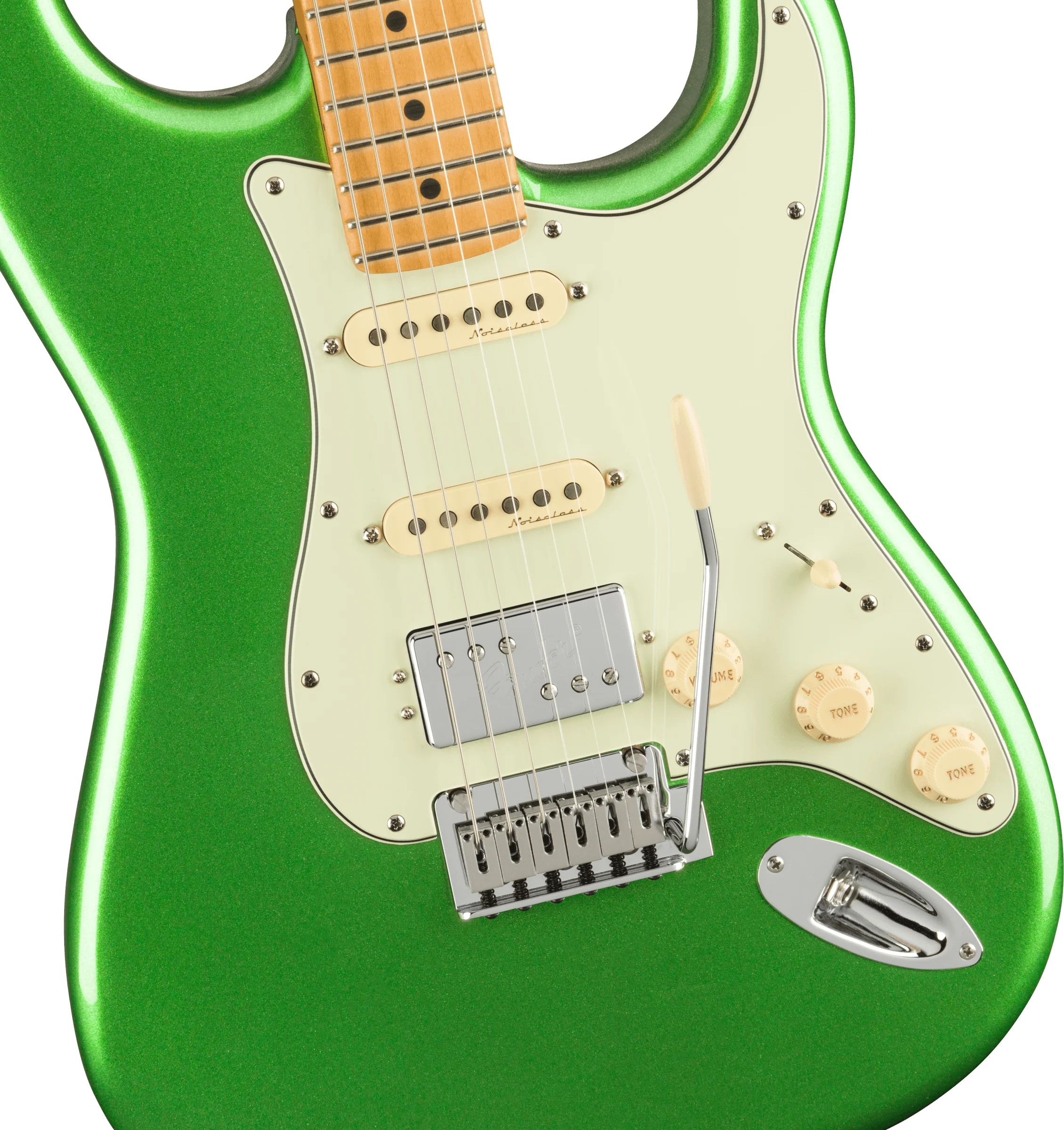 Fender Player Plus Stratocaster HSS Maple Fingerboard Cosmic Jade With Gig Bag - Image 3