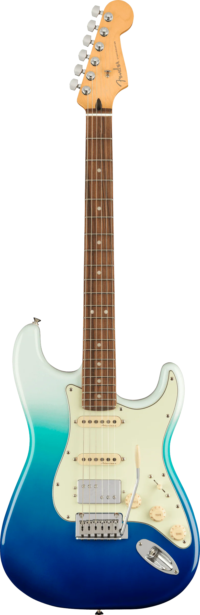 Fender Player Plus Stratocaster HSS Pau Ferro Fingerboard Belair Blue With Gig Bag - Image 2