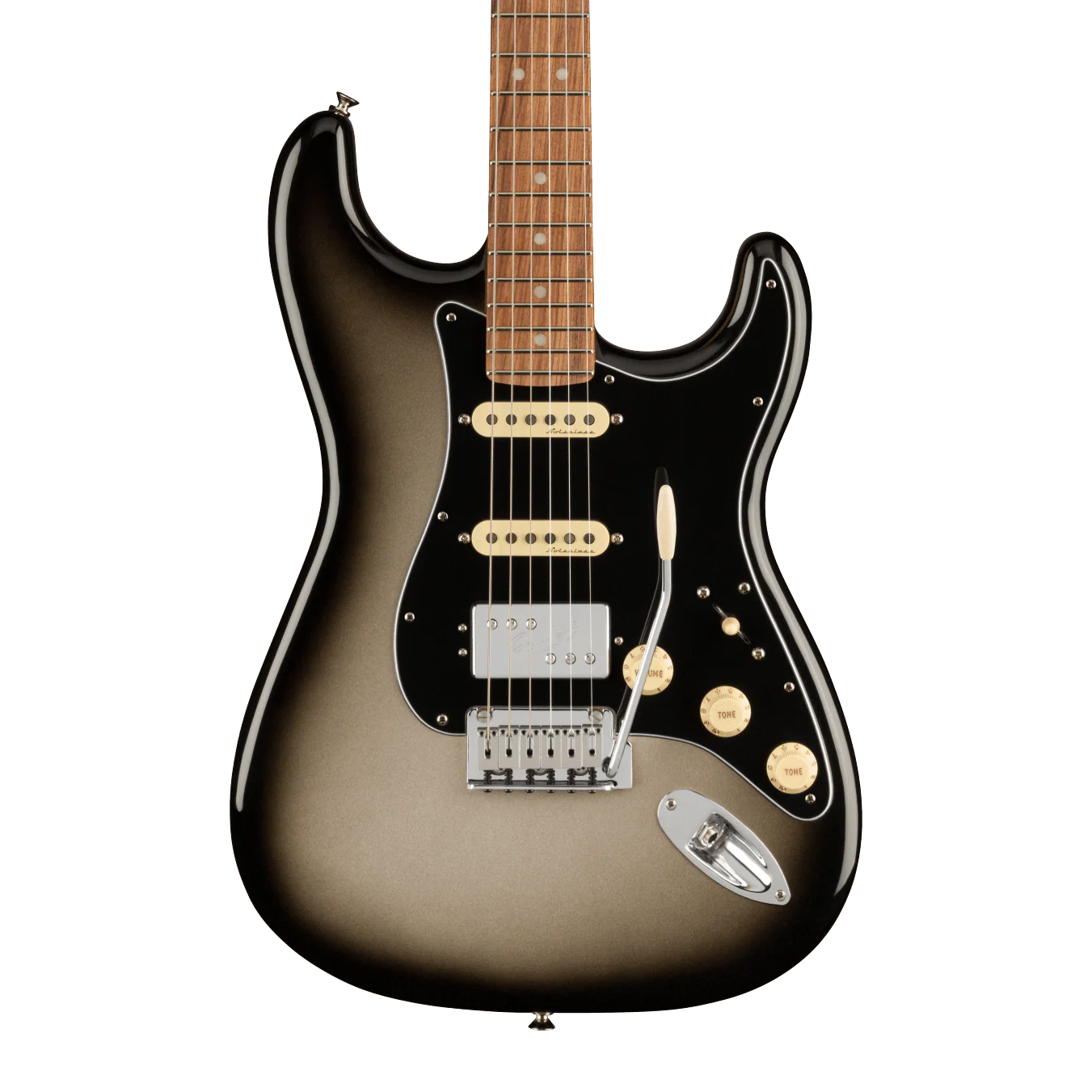 Fender Player Plus Stratocaster HSS Pau Ferro Fingerboard Silverburst With Gig Bag