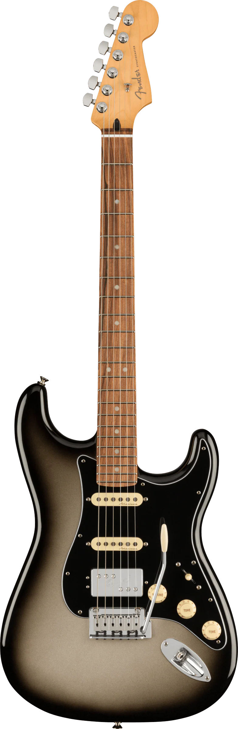 Fender Player Plus Stratocaster HSS Pau Ferro Fingerboard Silverburst With Gig Bag - Image 2