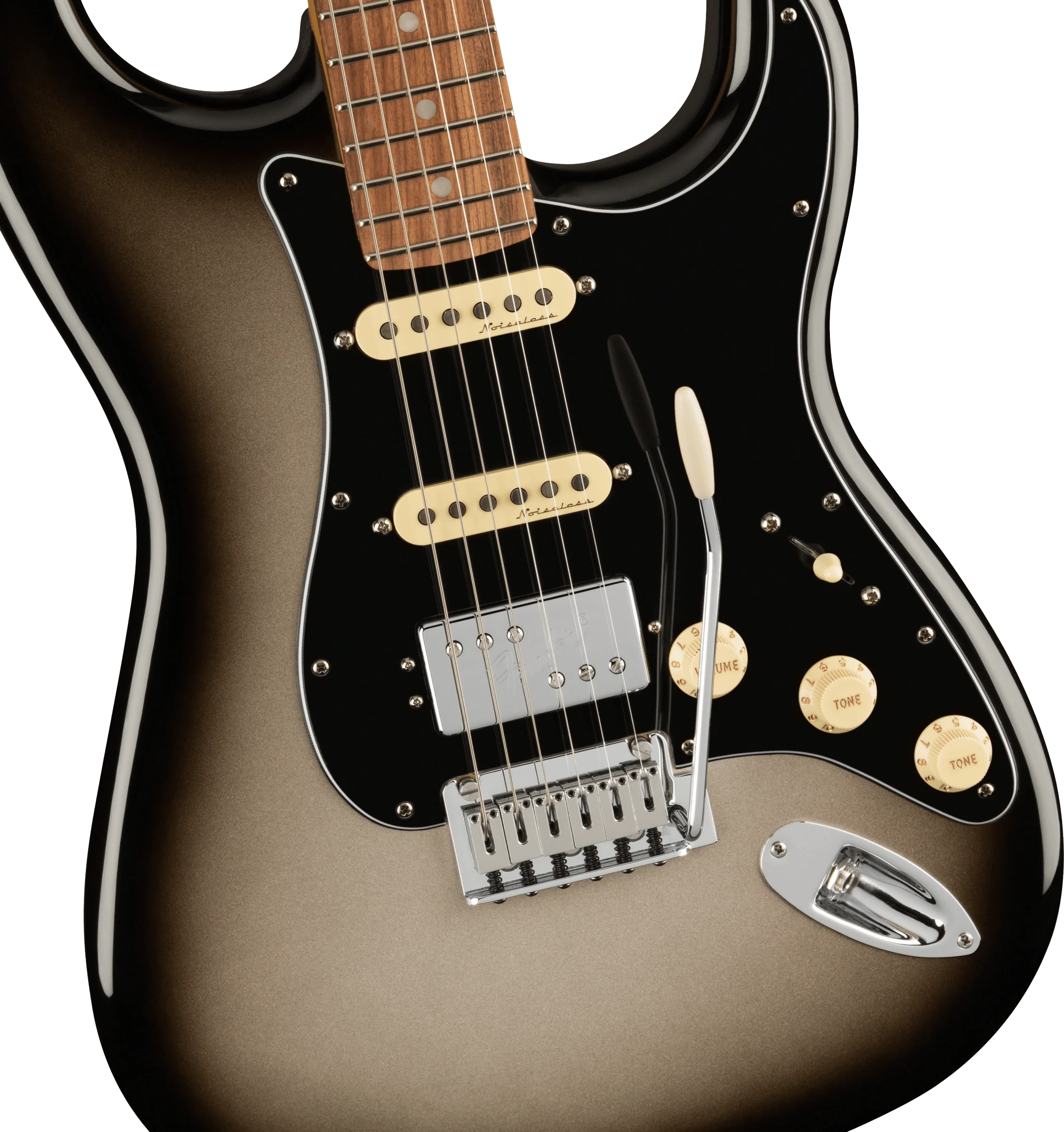 Fender Player Plus Stratocaster HSS Pau Ferro Fingerboard Silverburst With Gig Bag - Image 3