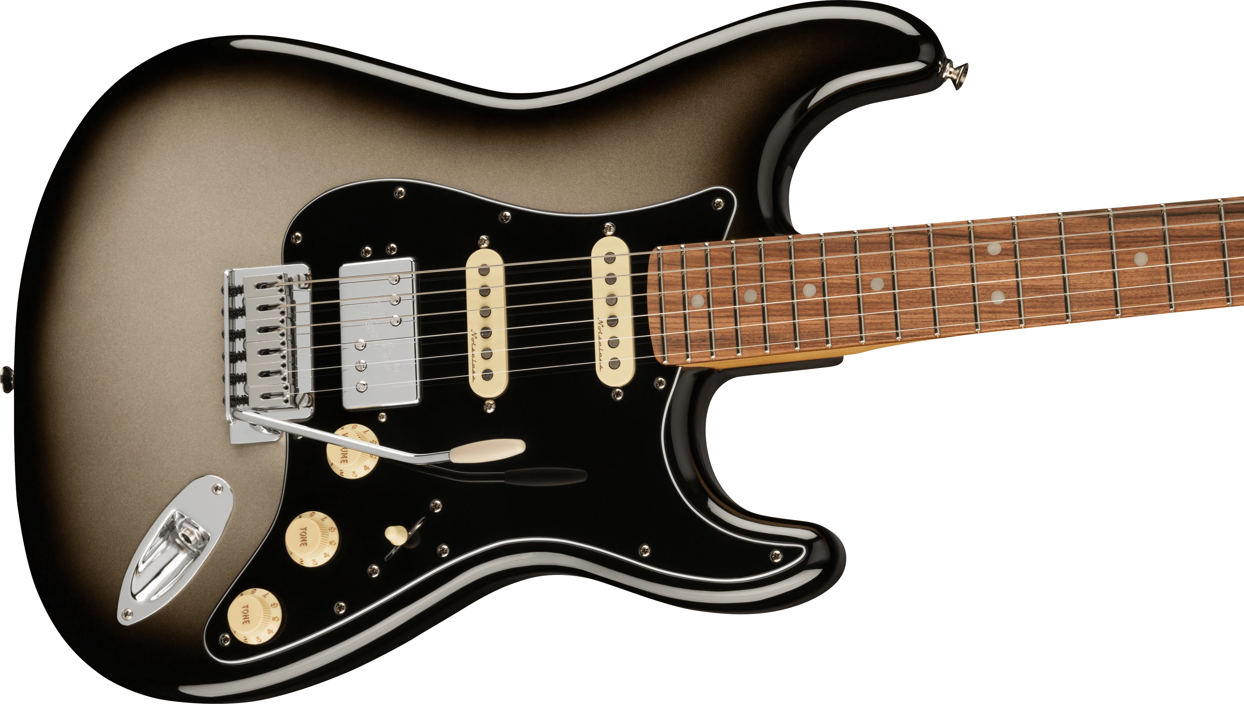 Fender Player Plus Stratocaster HSS Pau Ferro Fingerboard Silverburst With Gig Bag - Image 4