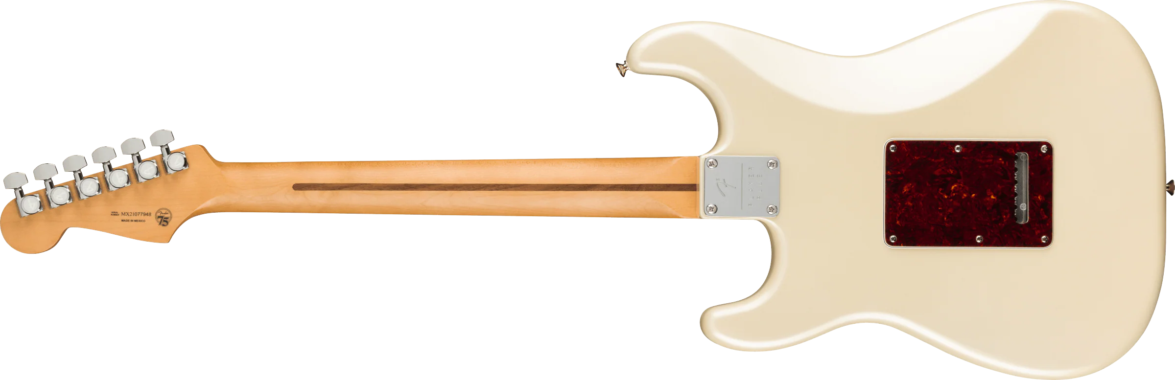 Fender Player Plus Stratocaster Maple Fingerboard Olympic Pearl With Gig Bag - Image 5