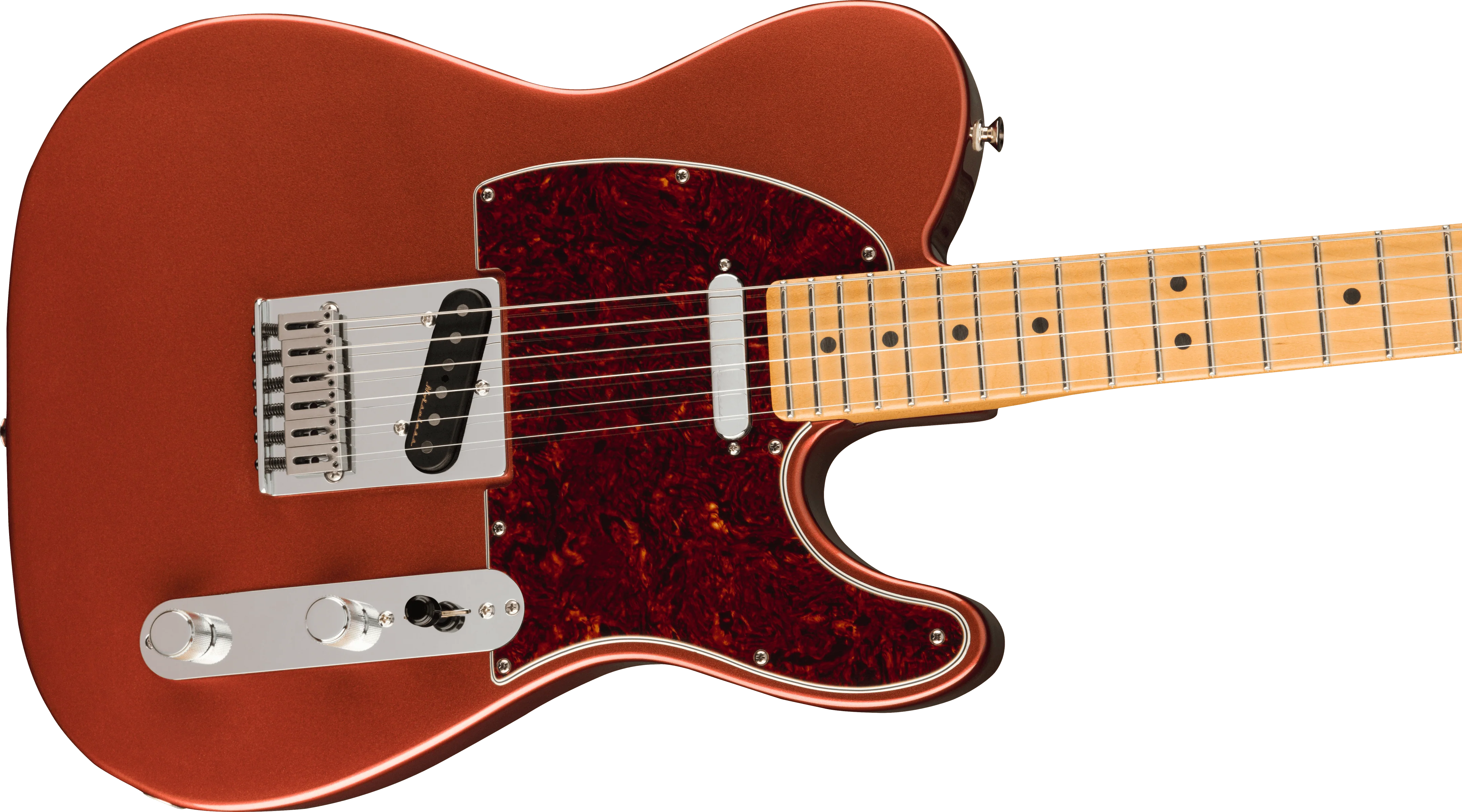 Fender Player Plus Telecaster Maple Fingerboard Aged Candy Apple Red With Gig Bag - Image 4