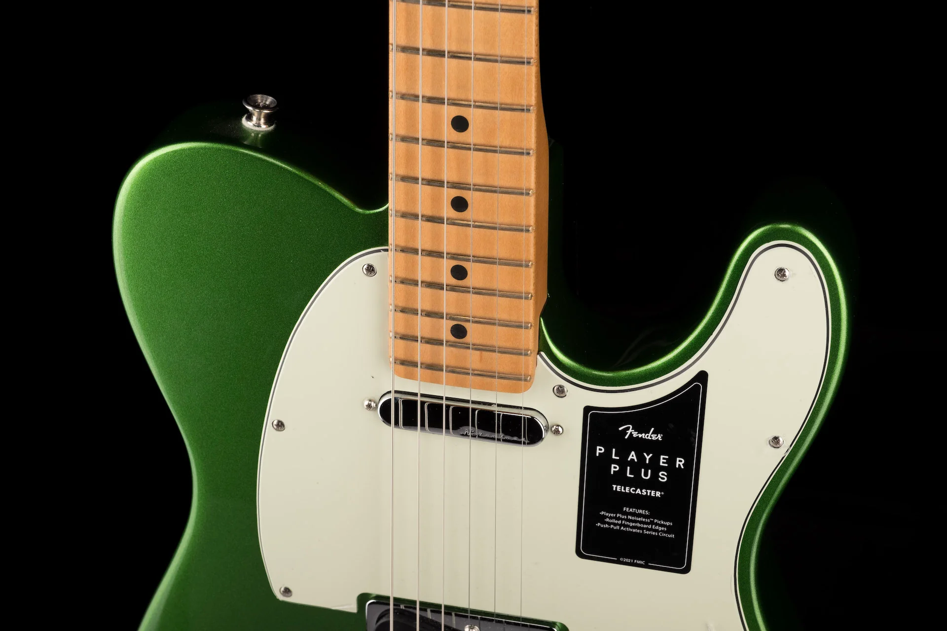 Fender Player Plus Telecaster Maple Fingerboard Cosmic Jade ***B-Stock*** With Gig Bag - Image 3
