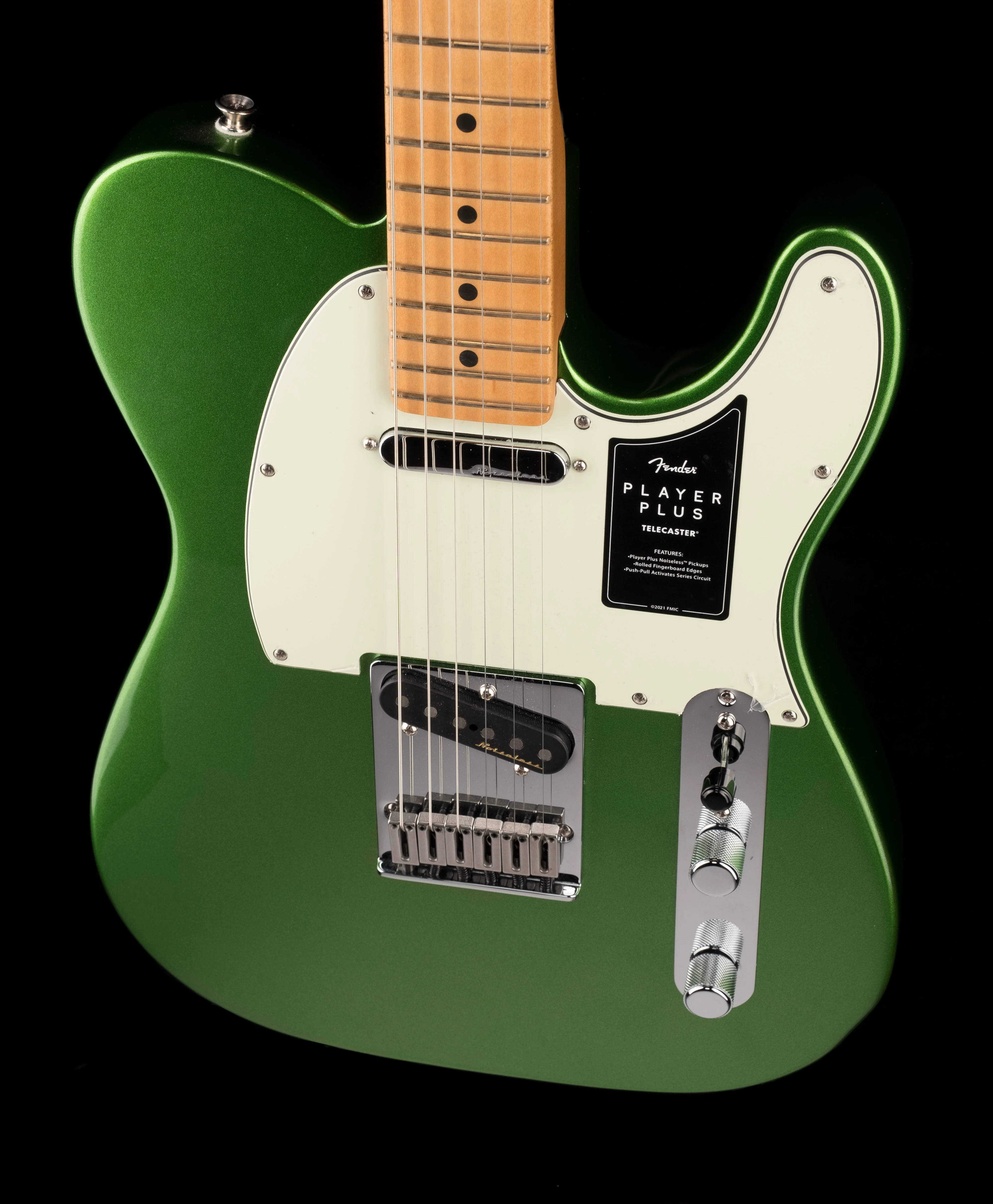 Fender Player Plus Telecaster Maple Fingerboard Cosmic Jade ***B-Stock*** With Gig Bag - Image 4