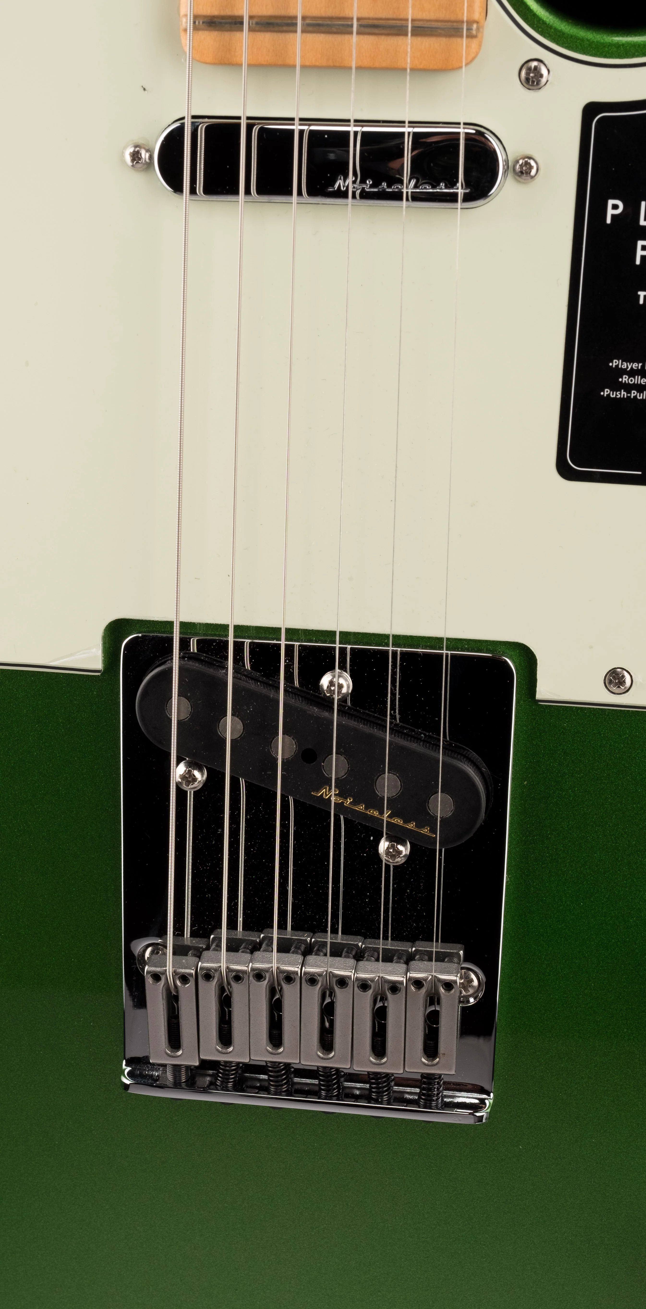Fender Player Plus Telecaster Maple Fingerboard Cosmic Jade ***B-Stock*** With Gig Bag - Image 7