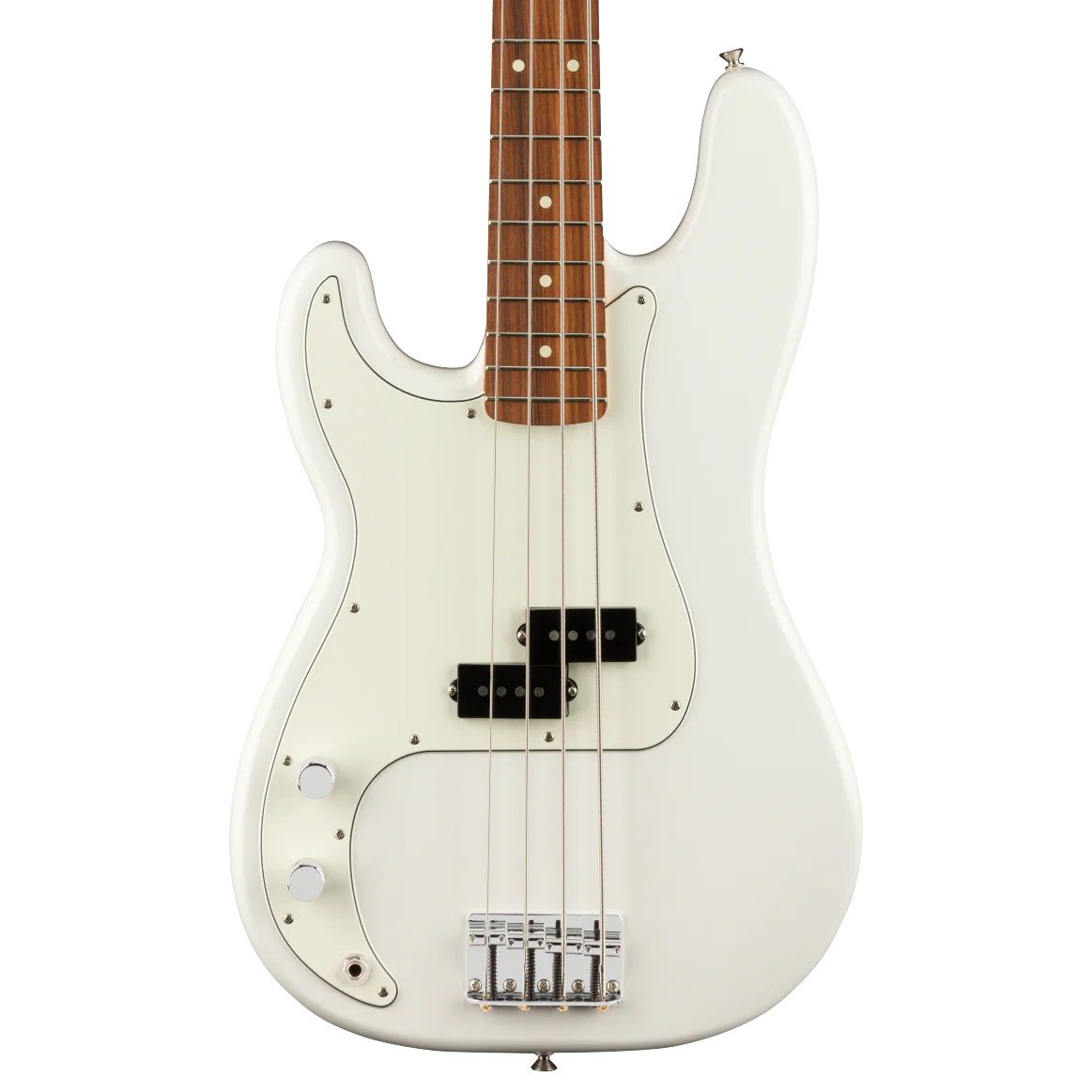 Fender Player Precision Bass Left-Handed Pau Ferro Fingerboard Polar White
