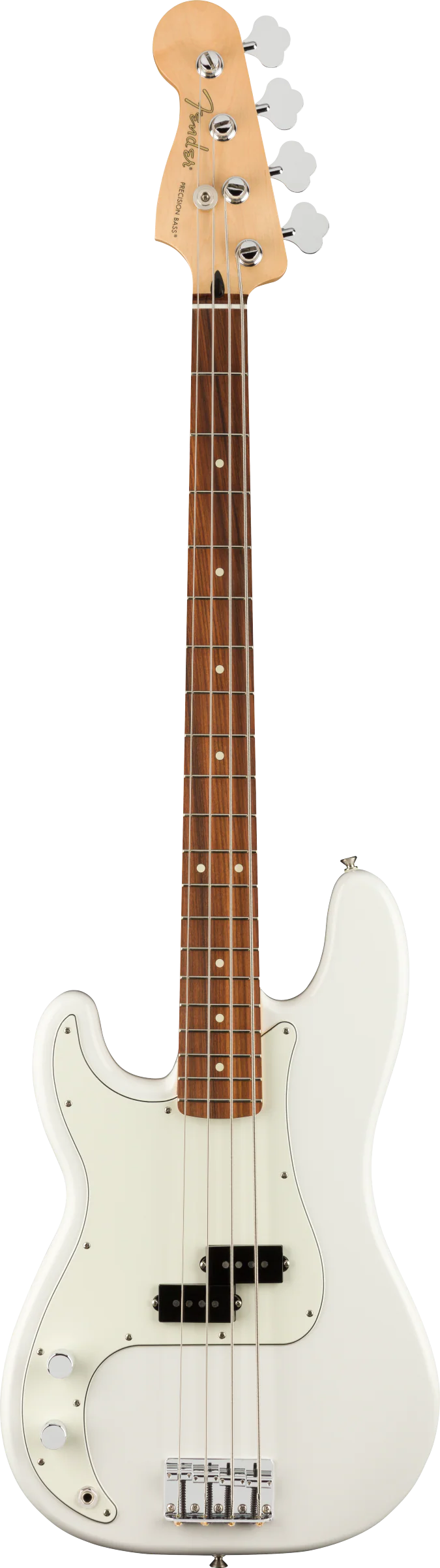 Fender Player Precision Bass Left-Handed Pau Ferro Fingerboard Polar White - Image 2