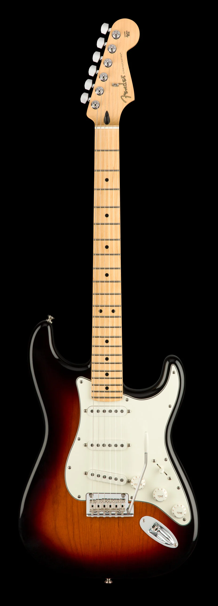 Fender Player Stratocaster Maple Fingerboard 3-Color Sunburst Electric Guitar - Image 2