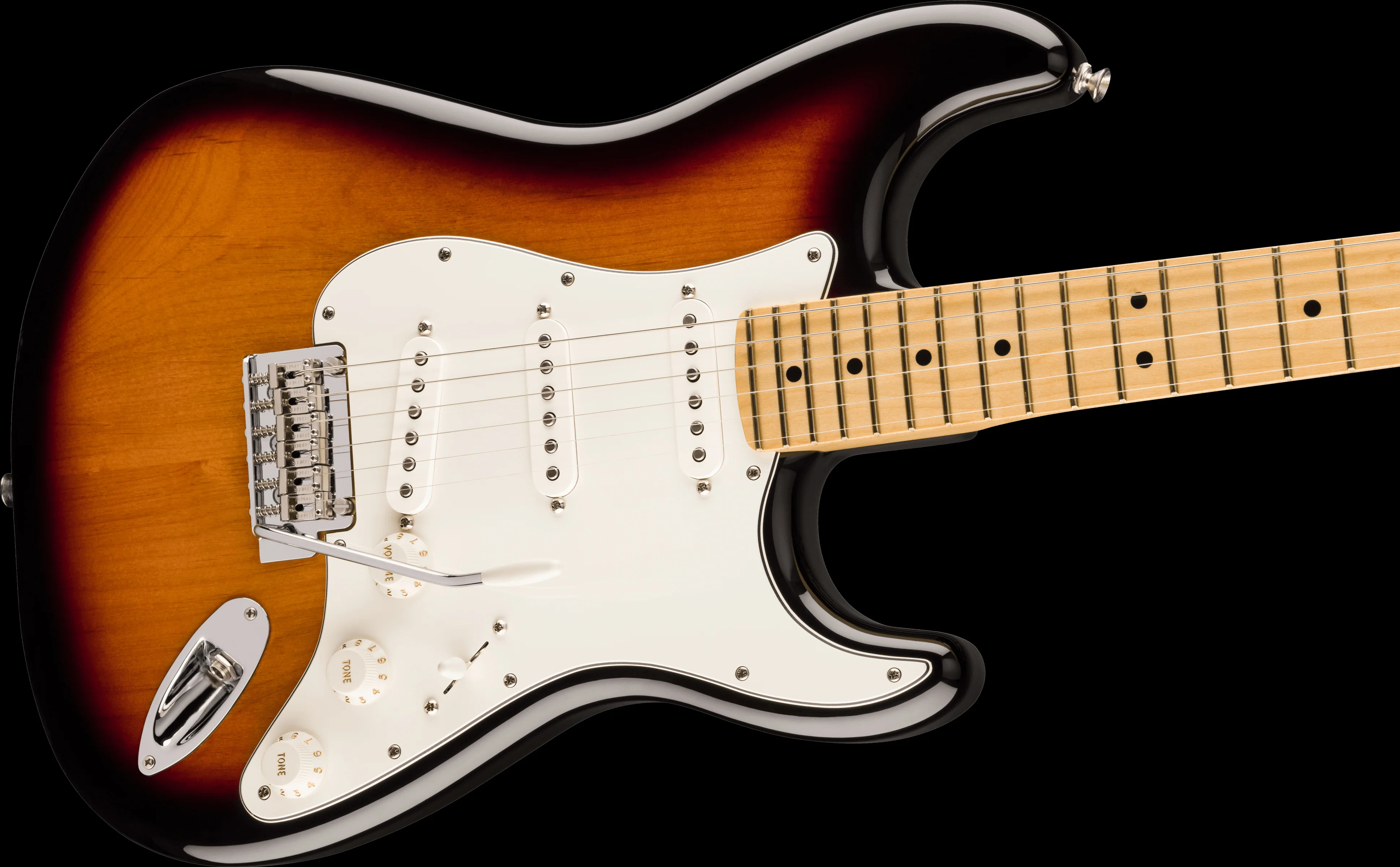 Fender Limited Edition 70th Anniversary Player Stratocaster Maple Fingerboard 2-Color Sunburst - Image 3