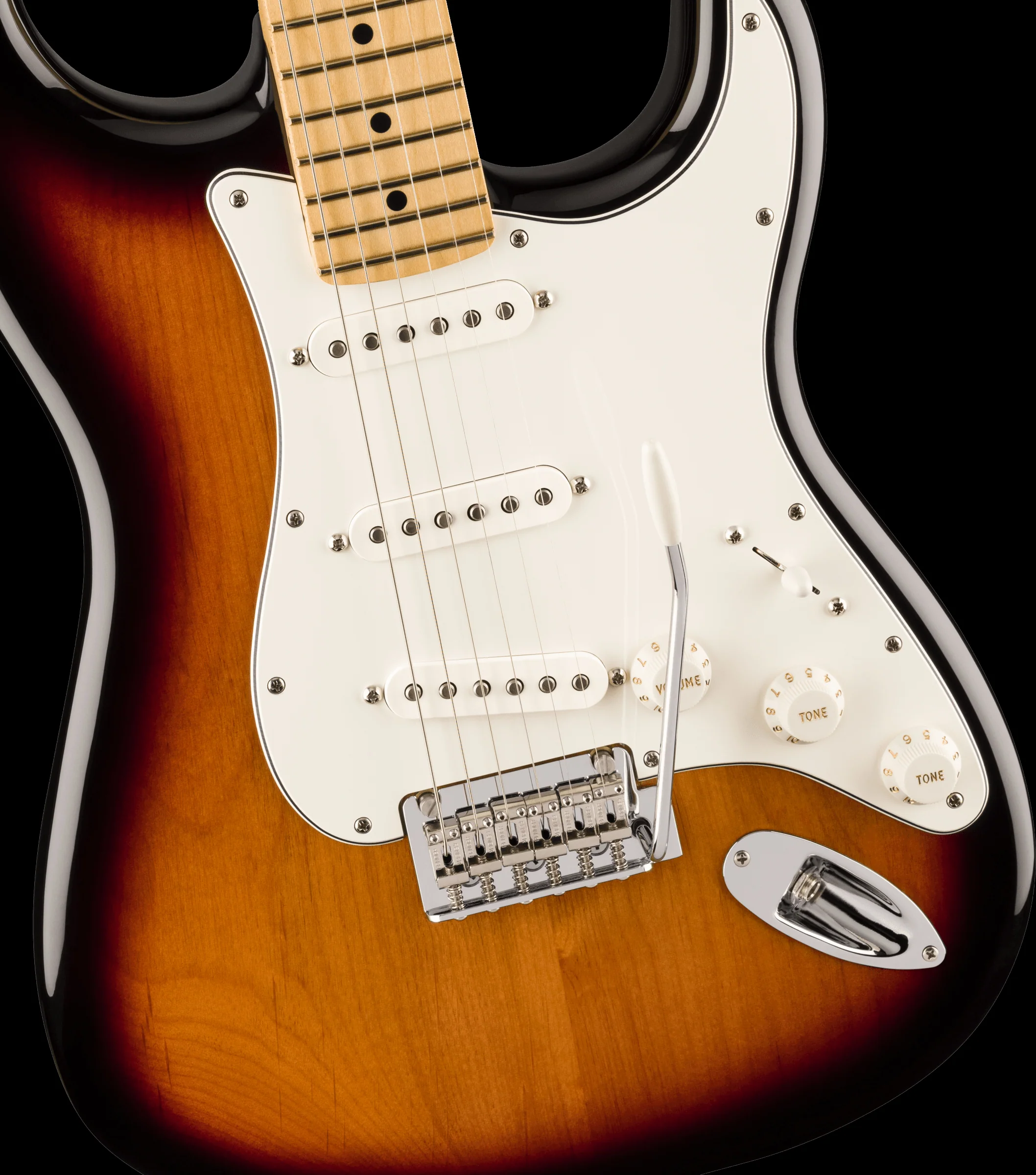 Fender Limited Edition 70th Anniversary Player Stratocaster Maple Fingerboard 2-Color Sunburst - Image 4