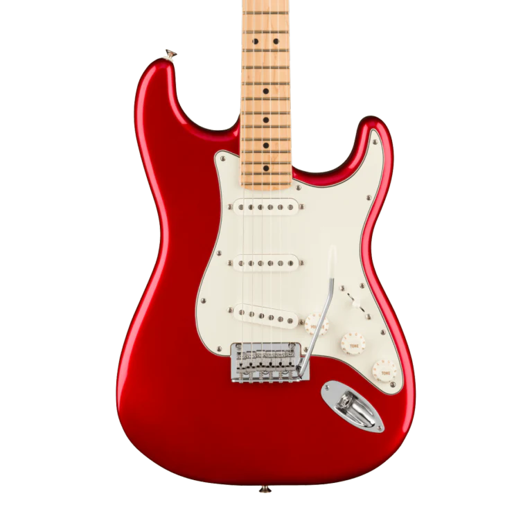Fender Player Stratocaster Maple Fingerboard Candy Apple Red - Image 3