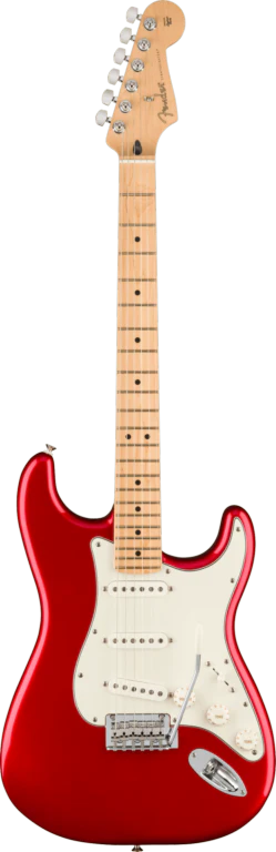 Fender Player Stratocaster Maple Fingerboard Candy Apple Red - Image 4