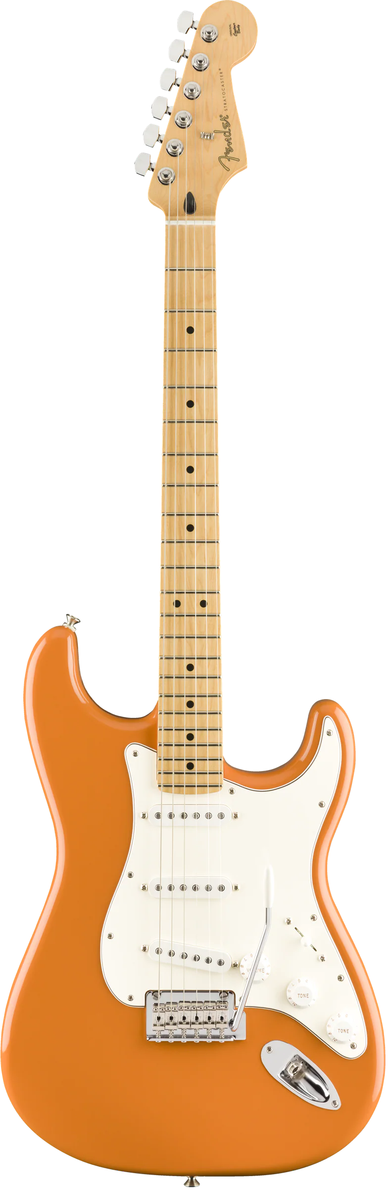 Fender Player Stratocaster Maple Fingerboard - Capri Orange - Image 2