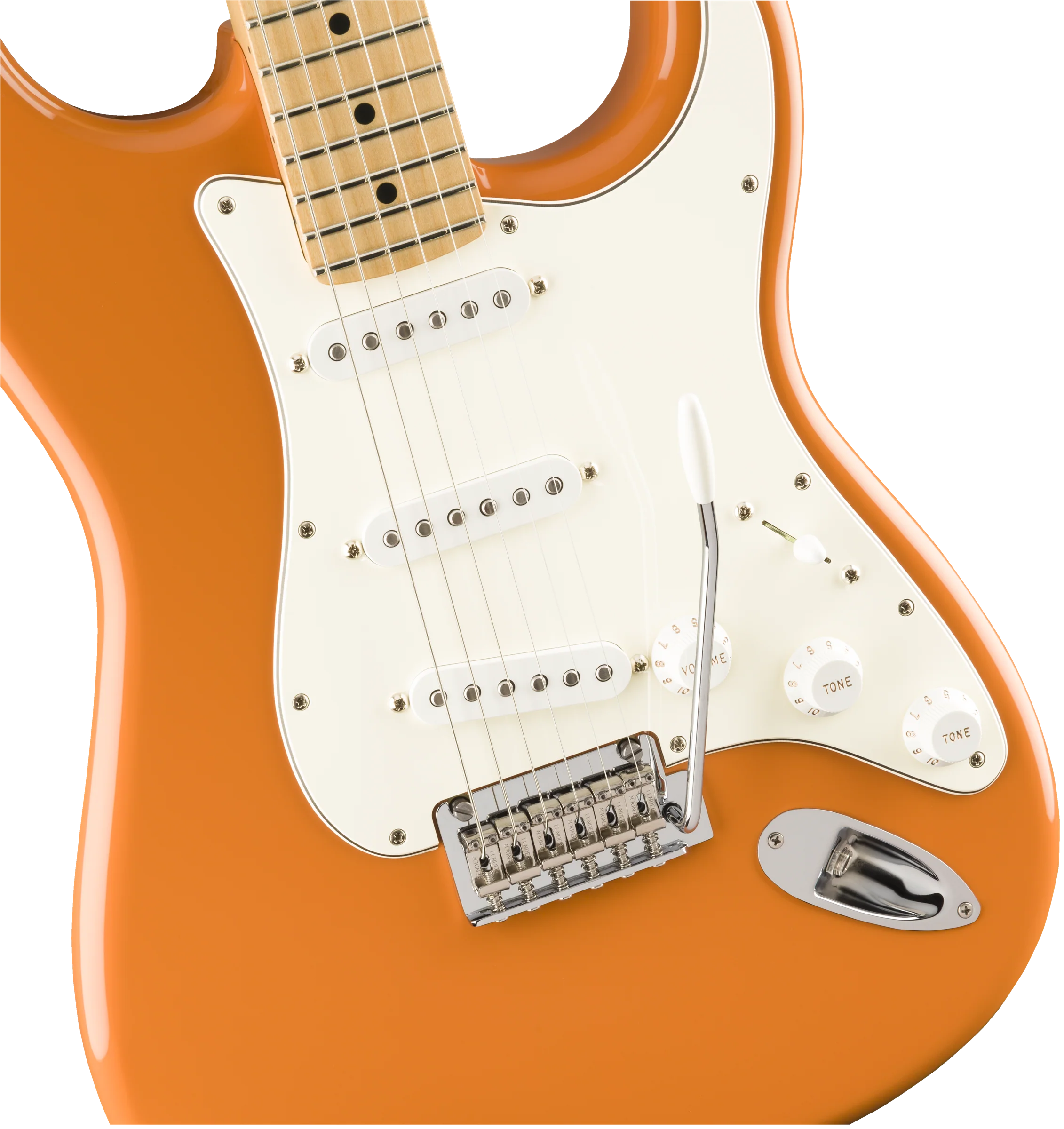 Fender Player Stratocaster Maple Fingerboard - Capri Orange - Image 3