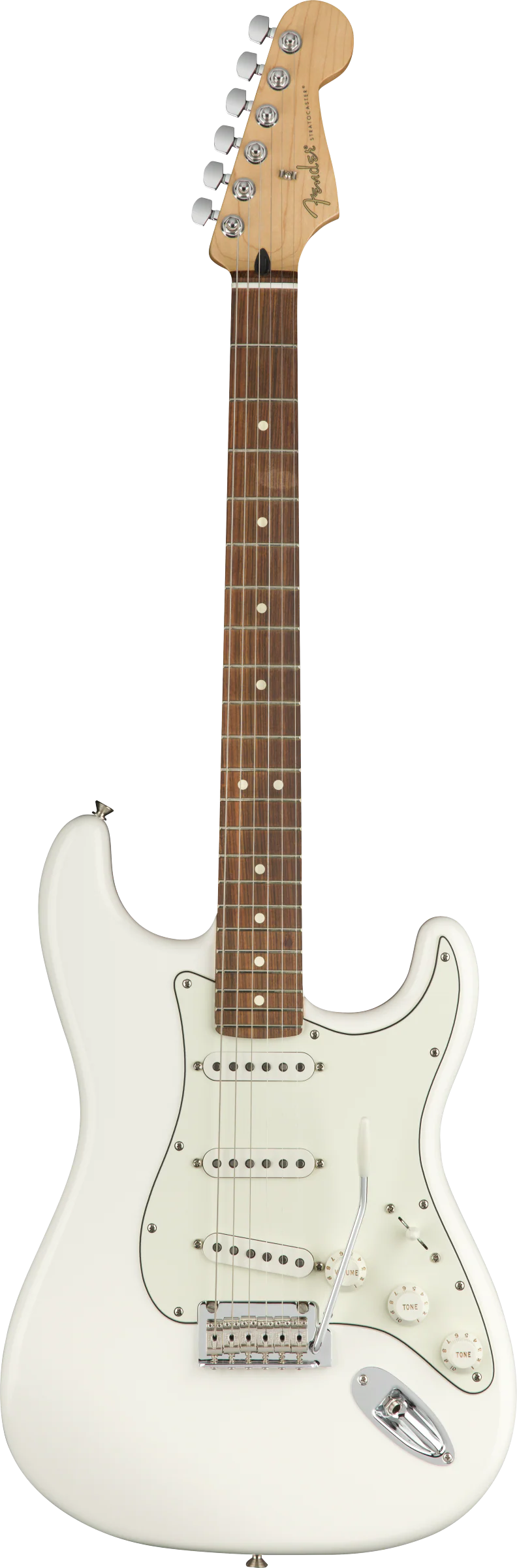 Fender Player Stratocaster Pau Ferro Fingerboard Polar White Electric Guitar - Image 2