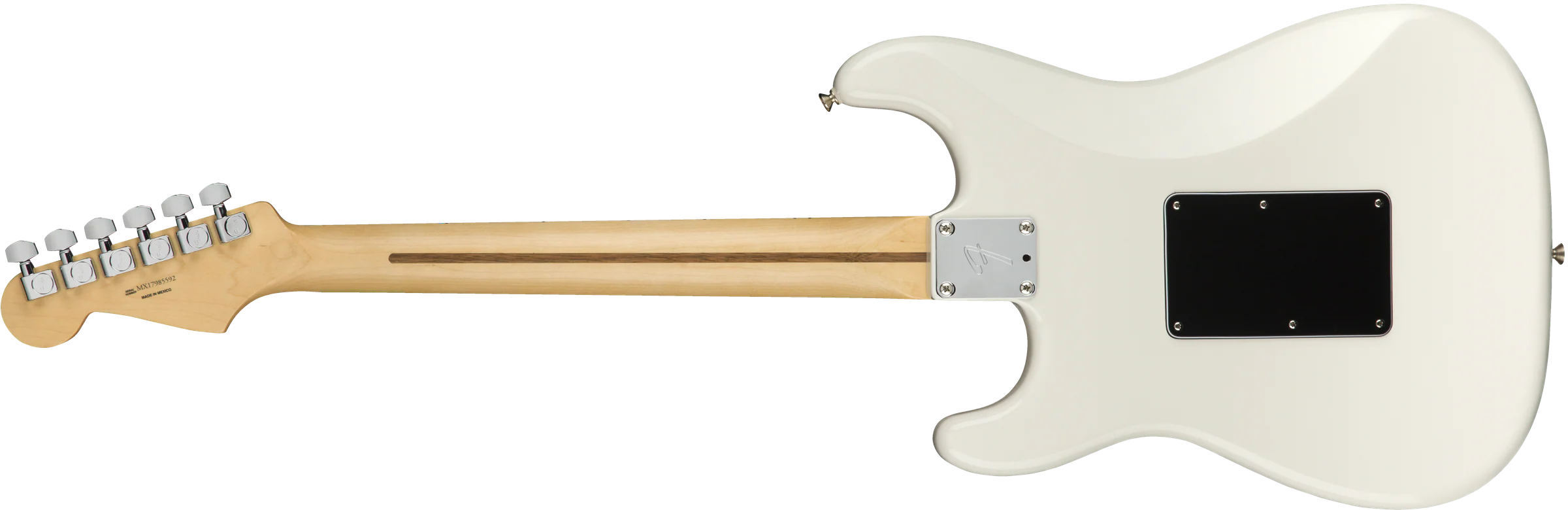 Fender Player Stratocaster HSS with Floyd Rose Maple Fingerboard Polar White - Image 7