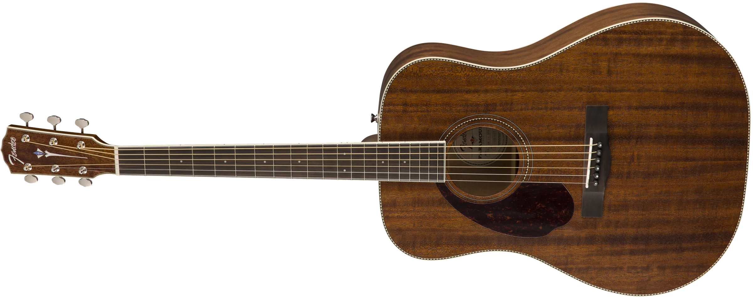 Fender PM-1 Dreadnought Left-Handed Ovangkol Fingerboard All-Mahogany Acoustic Guitar - Image 3