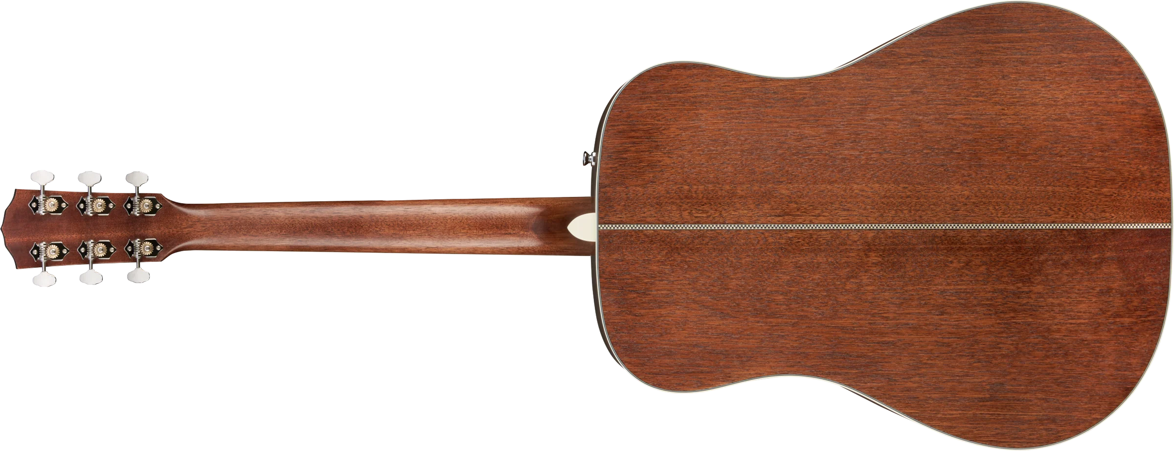 Fender PM-1 Dreadnought Ovangkol Fingerboard All-Mahogany With Case - Image 3