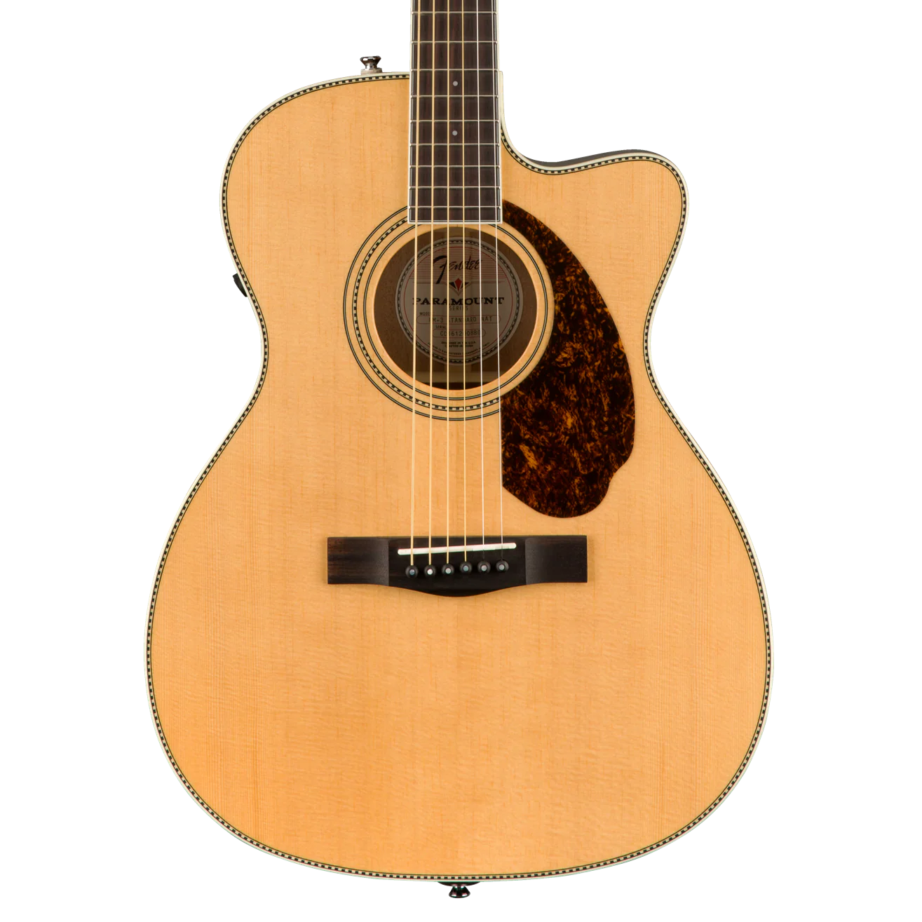 Fender Paramount Series PM-3CE Standard 000 Acoustic/Electric Guitar