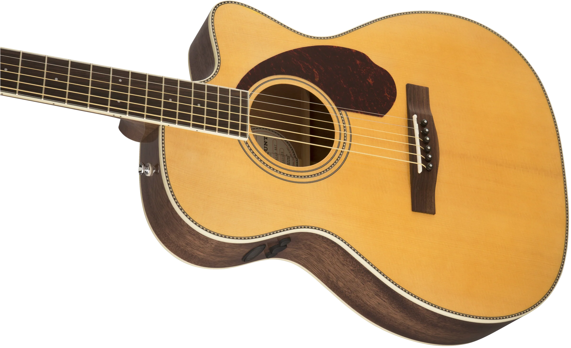 Fender Paramount Series PM-3CE Standard 000 Acoustic/Electric Guitar - Image 5