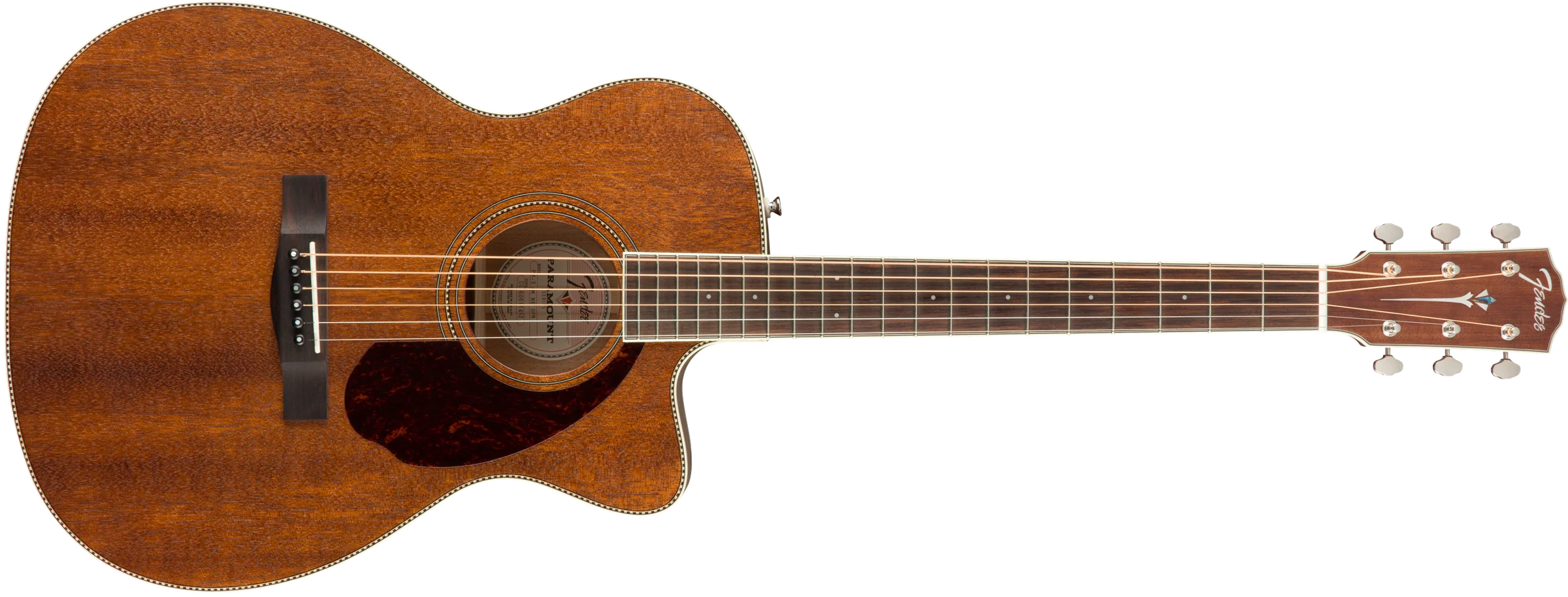 Fender PM-3 Triple-0 Natural All-Mahogany - Image 7