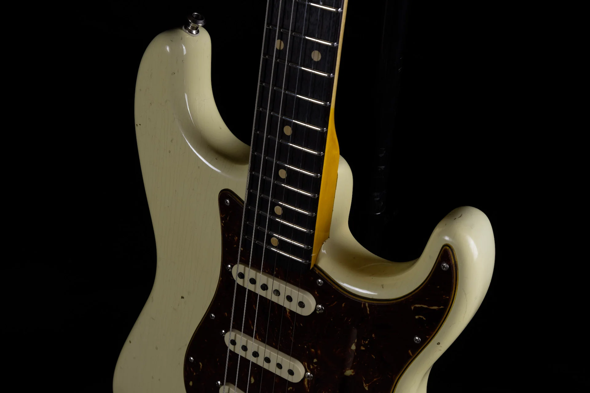 Fender Custom Shop Postmodern Stratocaster Journeyman Relic Aged Vintage White - Image 6