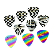 Fender Premium Celluloid 351 Shape Picks Heavy Rainbow 12 Count - 1980351103 - Image 2