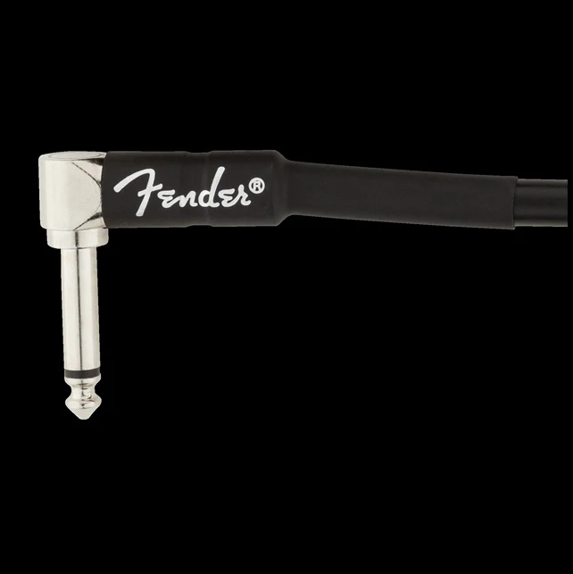 Fender Professional 1ft. Instrument Cable Black - 990820057 - Image 3