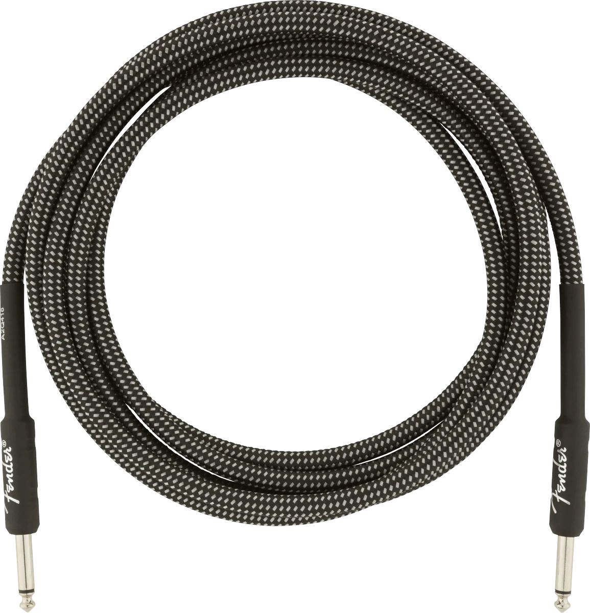 Fender Professional 10ft. Instrument Cable Grey Tweed - 990820062 - Image 2