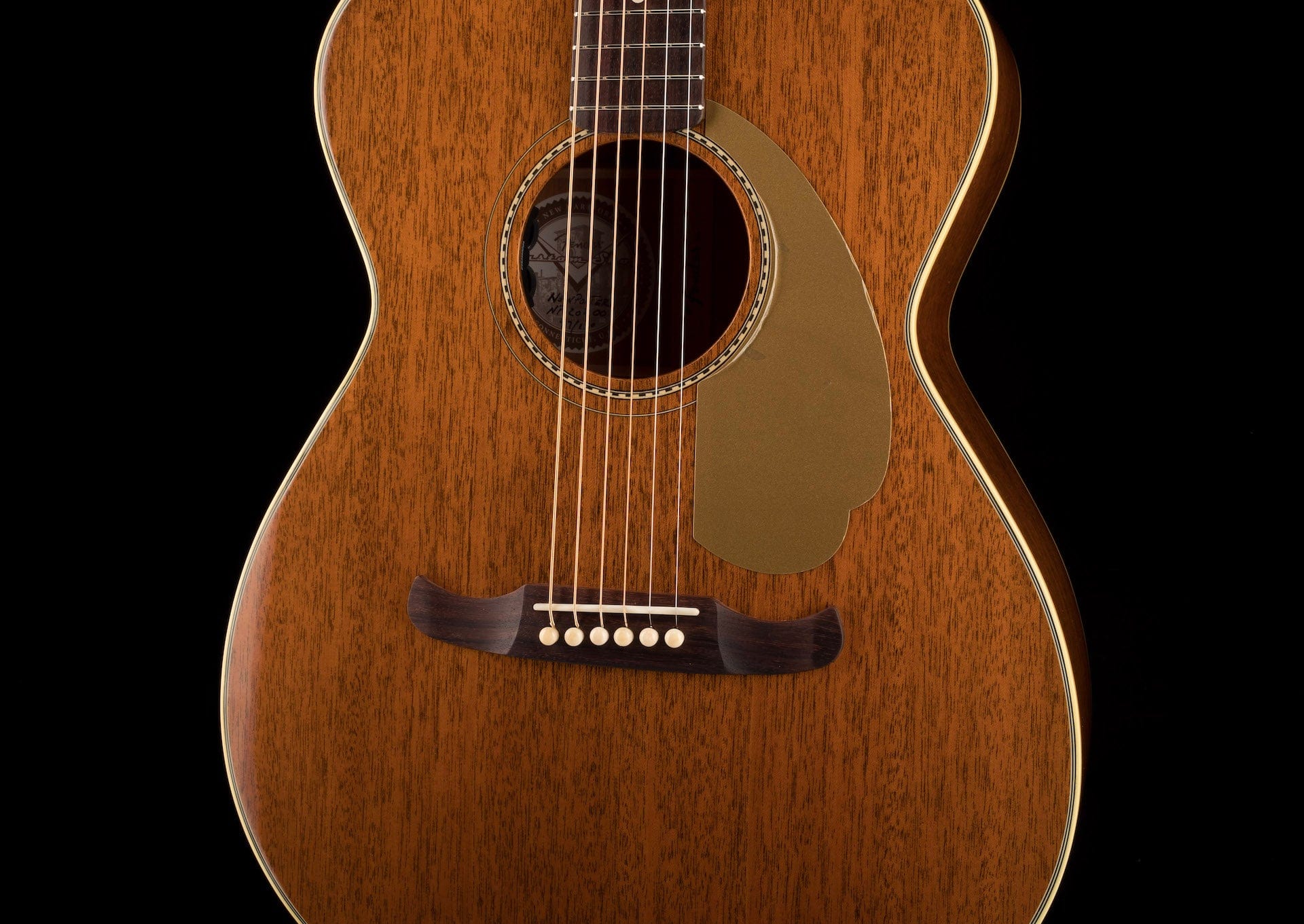 Used Fender Pro Newporter Natural Acoustic Electric Guitar With OHSC - Image 6
