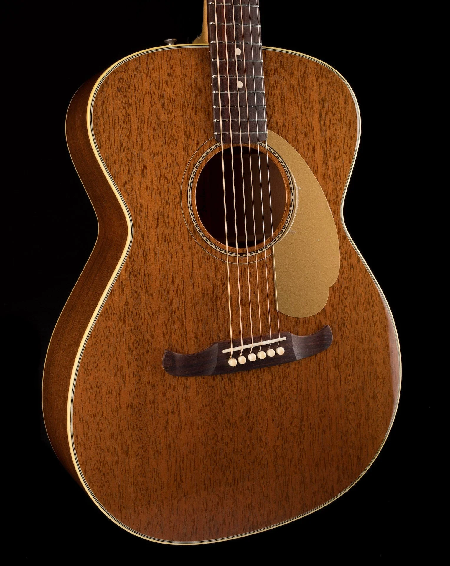 Used Fender Pro Newporter Natural Acoustic Electric Guitar With OHSC - Image 7