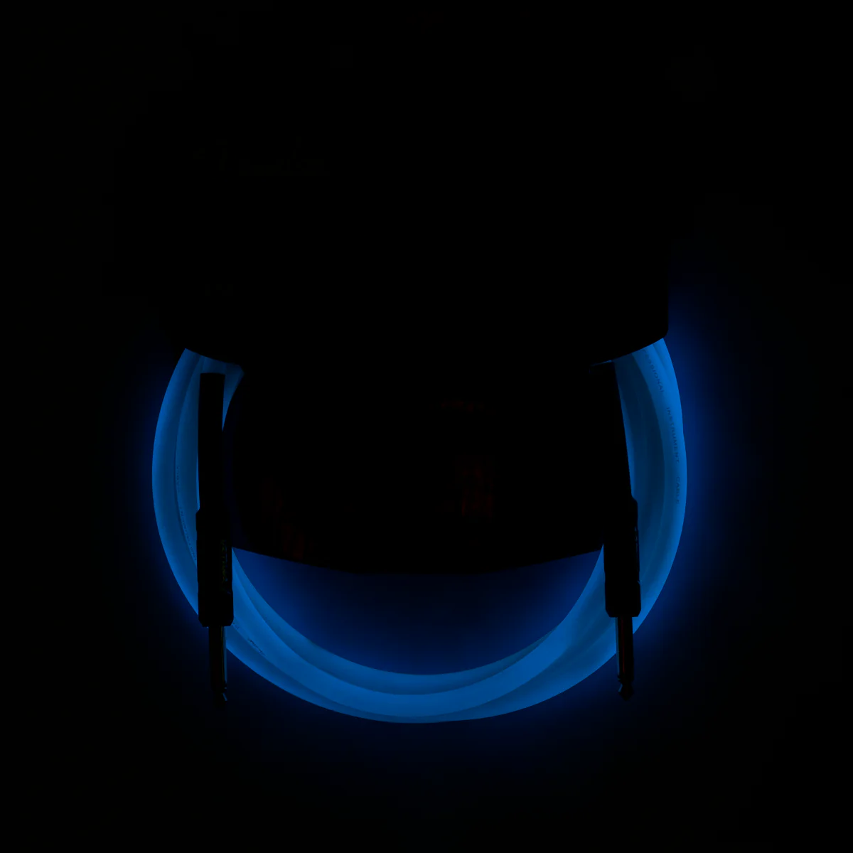 Fender Professional 10-ft. Glow In Dark Cable Blue - Image 4
