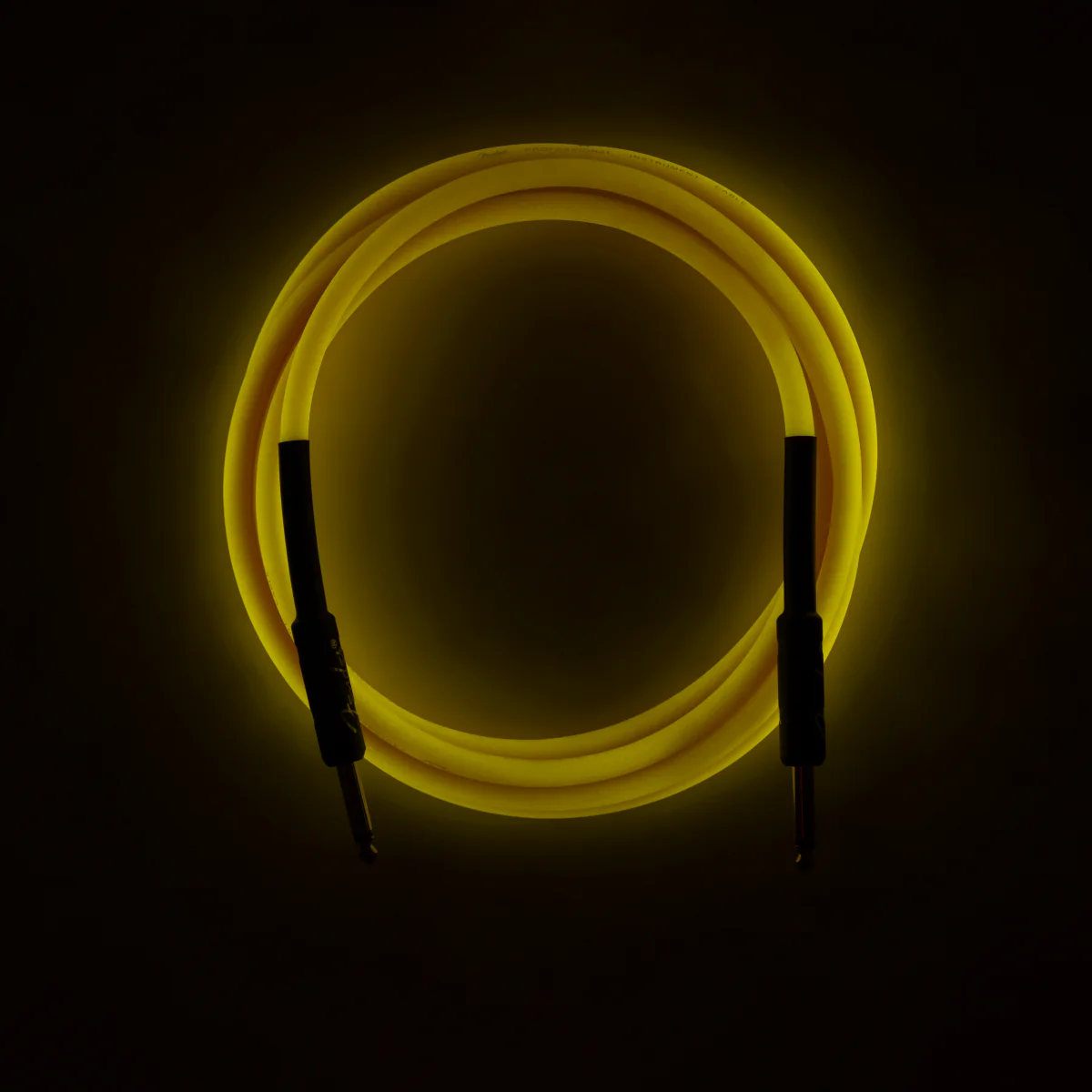 Fender Professional 10-ft. Glow In Dark Cable Orange - Image 3