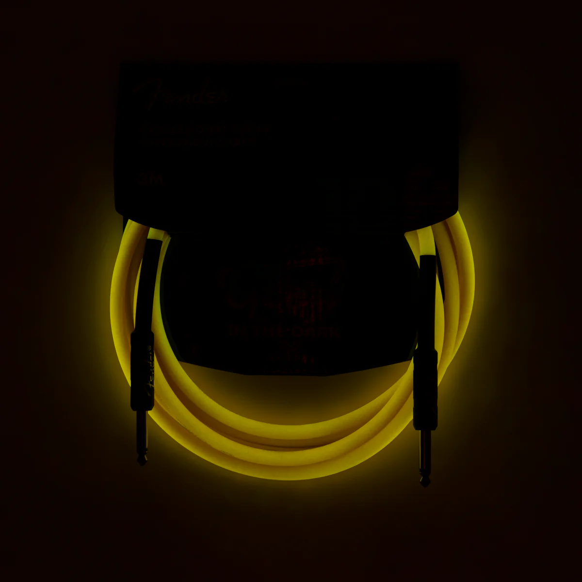 Fender Professional 10-ft. Glow In Dark Cable Orange - Image 4