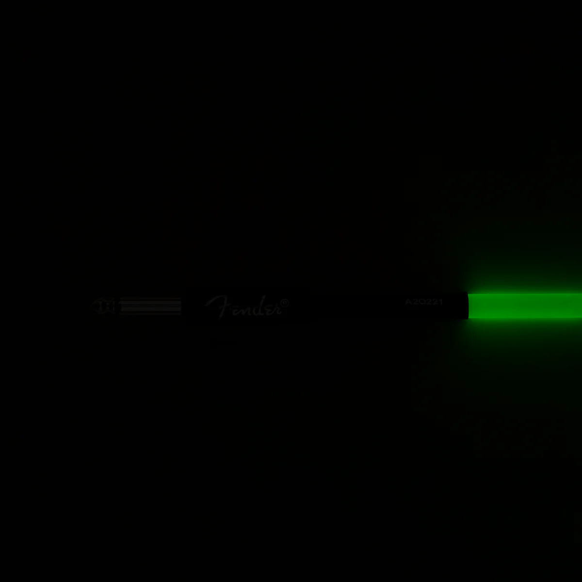 Fender Professional Glow in the Dark Cable Green 18.6-ft. - Image 6