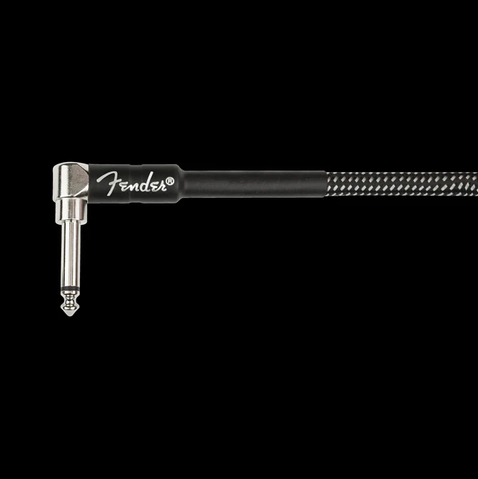 Fender Professional Series Coil Cable 30' Gray Tweed - Image 3