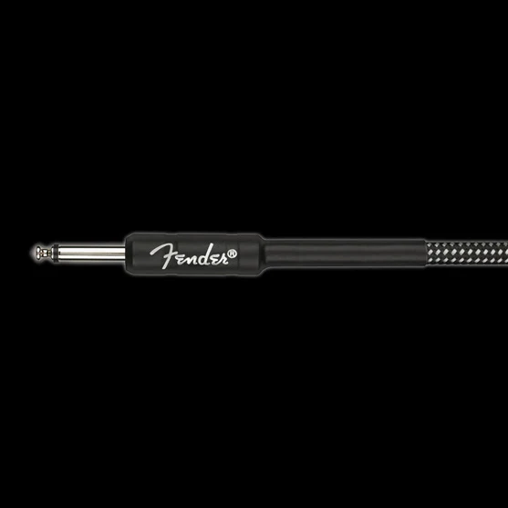Fender Professional Series Coil Cable 30' Gray Tweed - Image 4