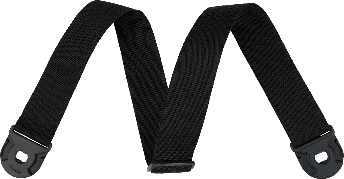 Fender Quick Grip Locking End Strap Black Polypro 2"
